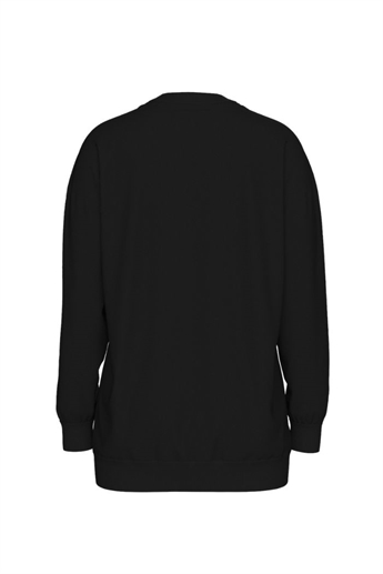 Gia crew neck sweat, Black